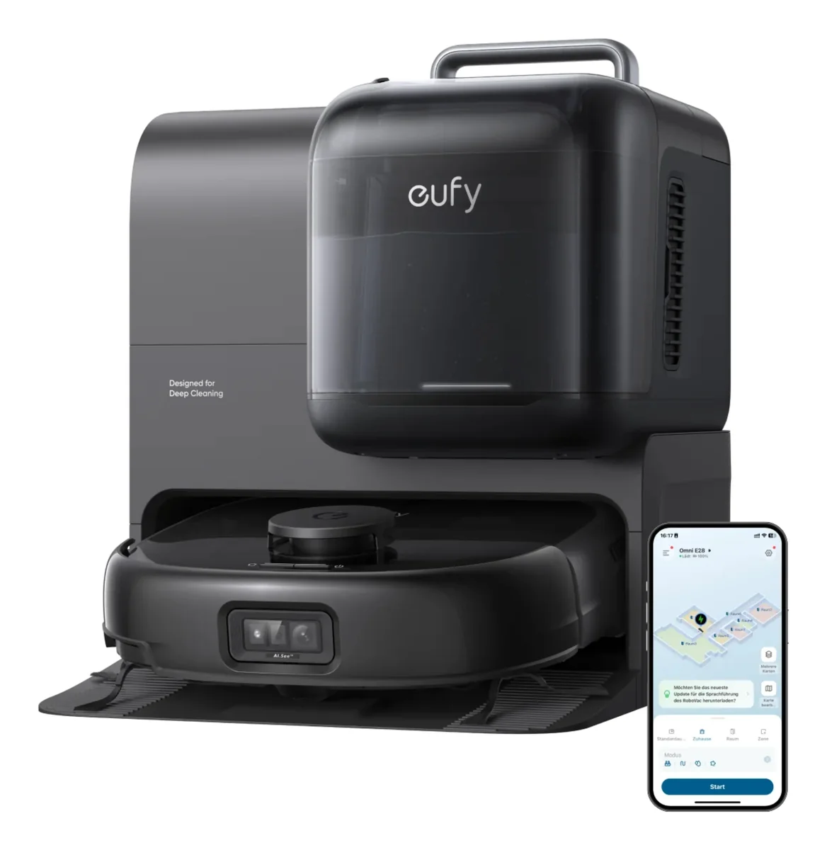 Eufy Robotti-imurit Omni E28 - Black