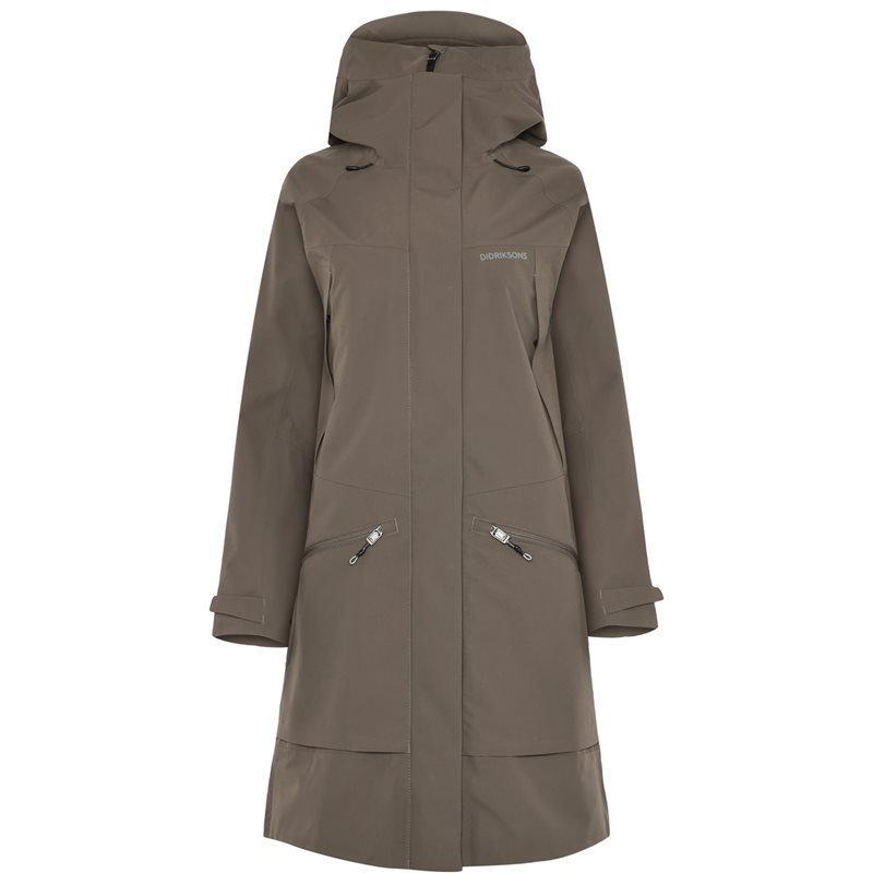 Didriksons Ilma Wns Parka 8 Mocha Brown - 38