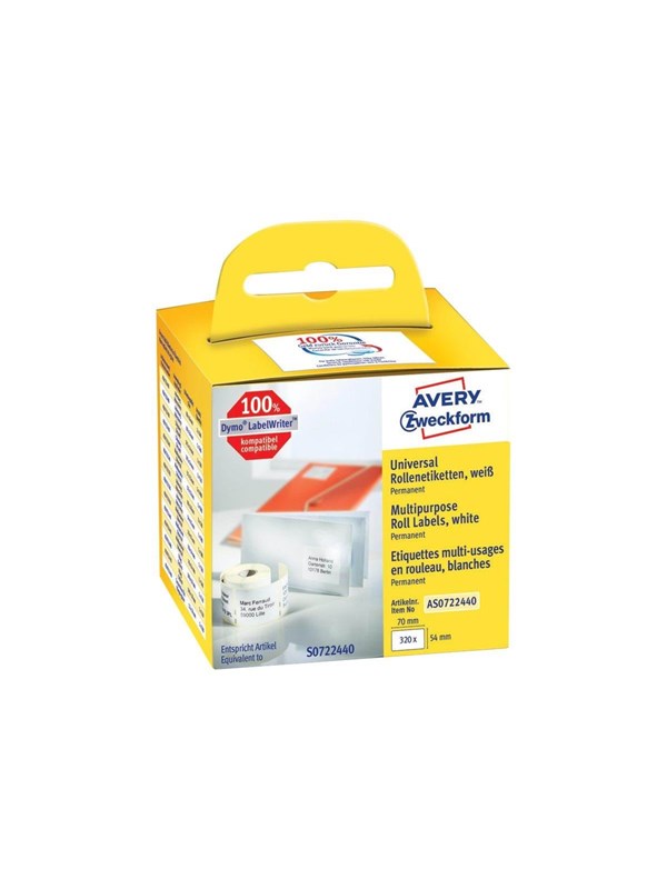 Avery Zweckform - labels - 320 label(s) - 54 x 70 mm