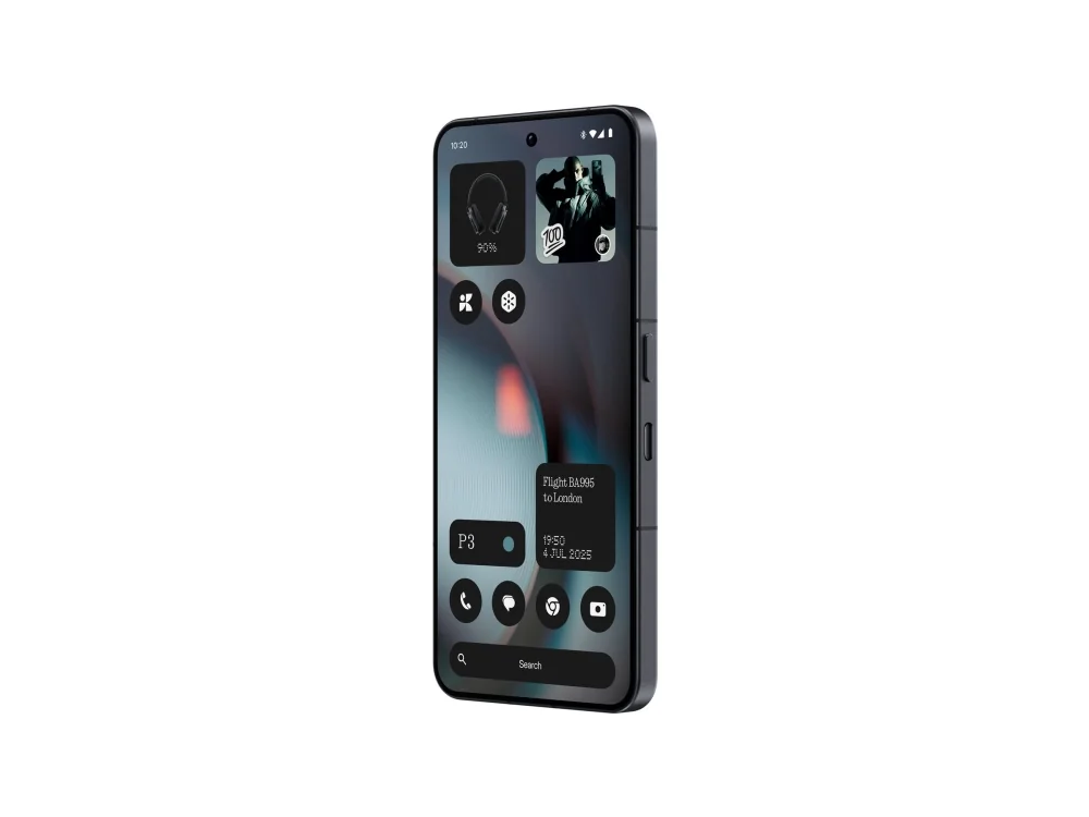 Nothing Phone (3), 16,9 cm (6.67), 16 GB, 512 GB, 50 MP, Android 15, musta