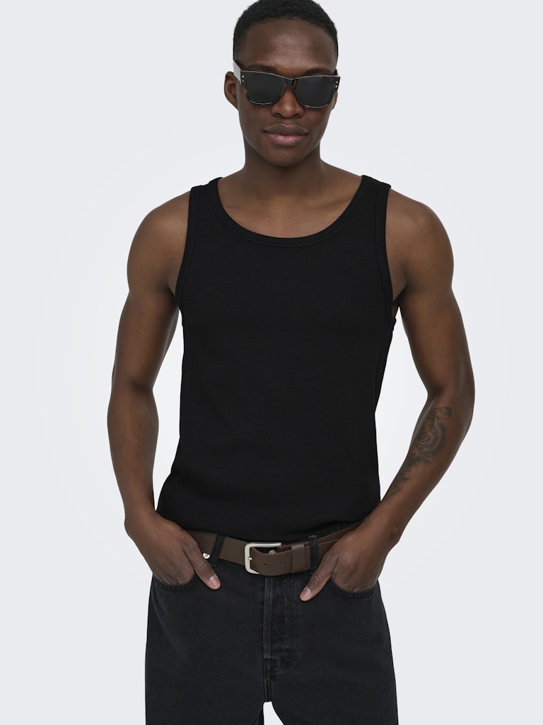 Only & Sons Paita 'ONSTANNER' musta