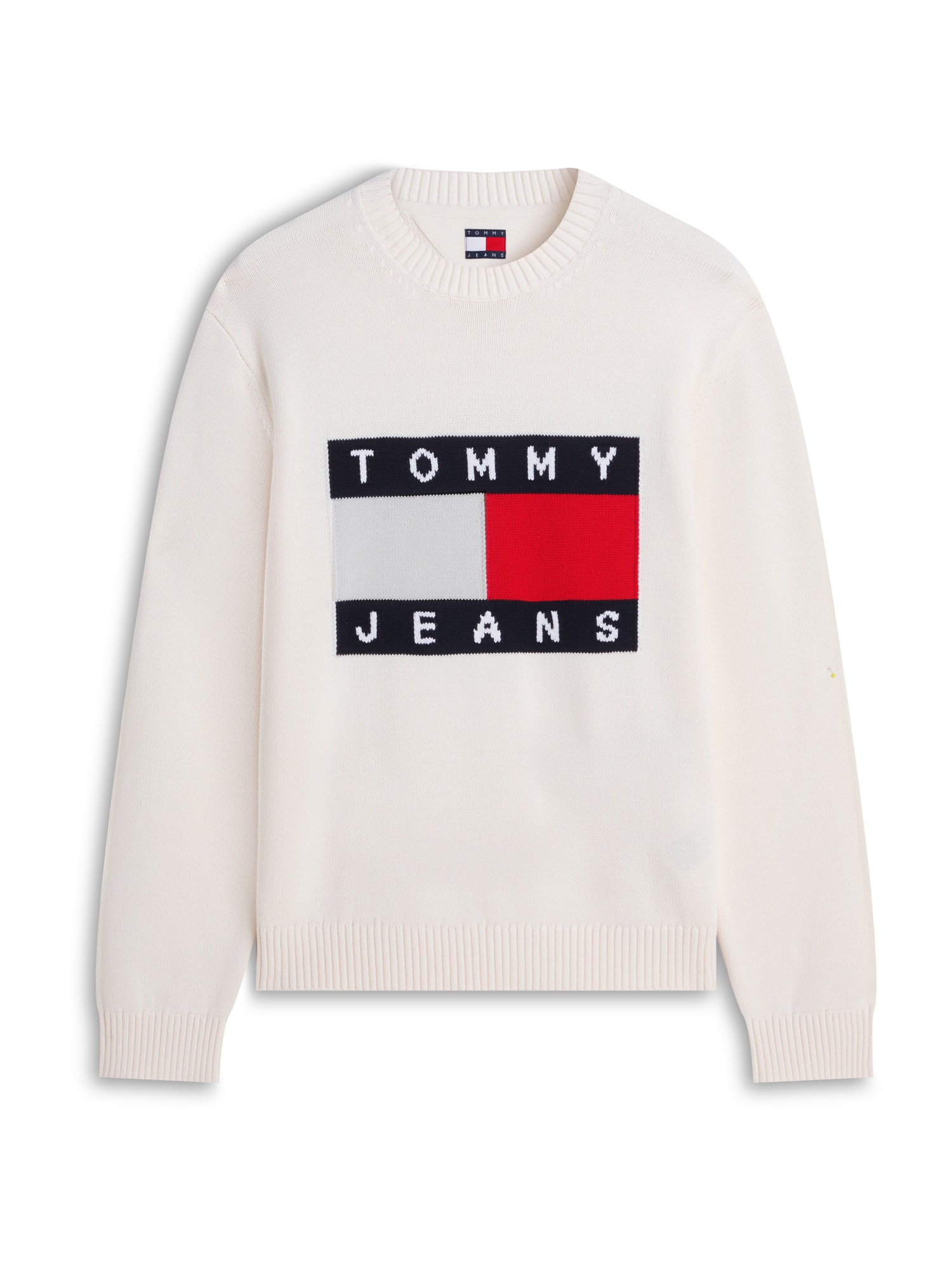 Tommy Jeans Neulepaita tummansininen / kirkaanpunainen / valkoinen