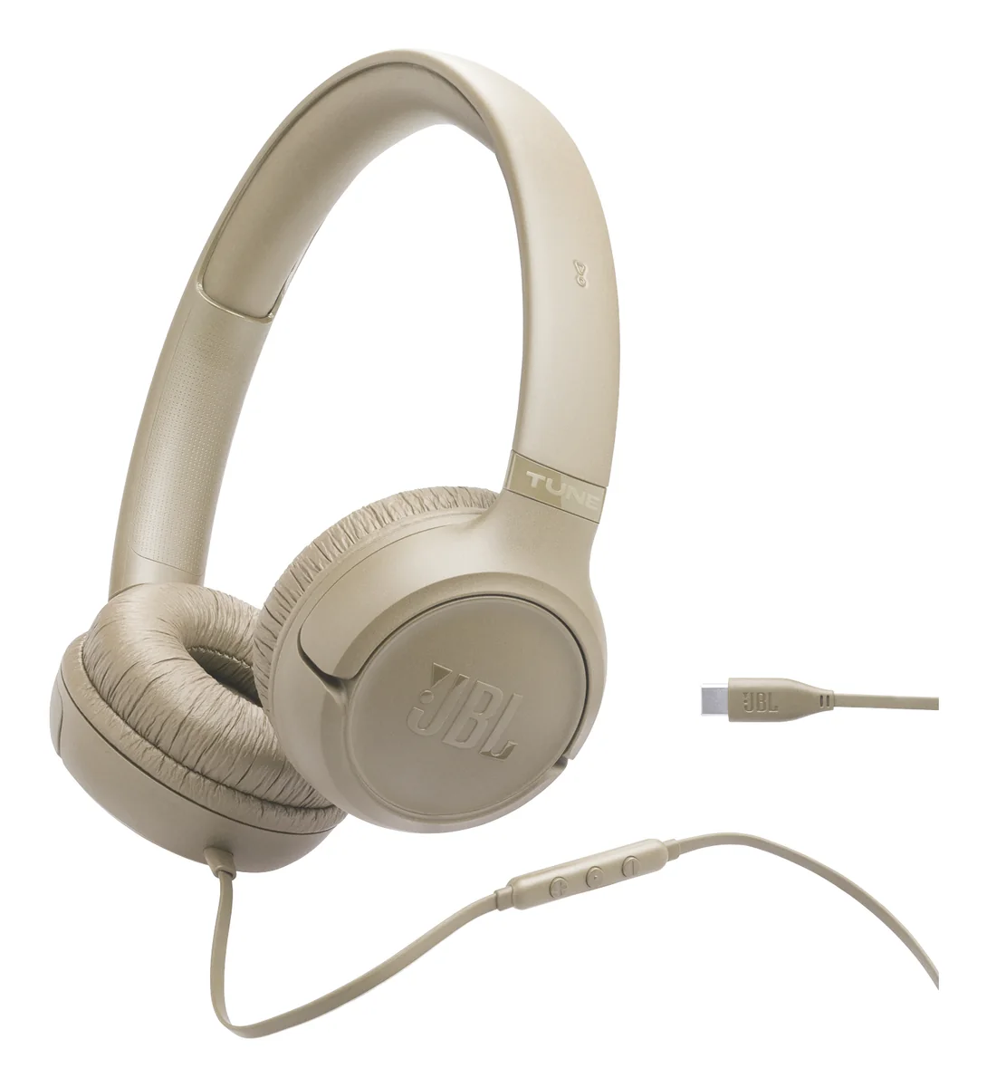 JBL Tune 530C langalliset kuulokkeet, beige