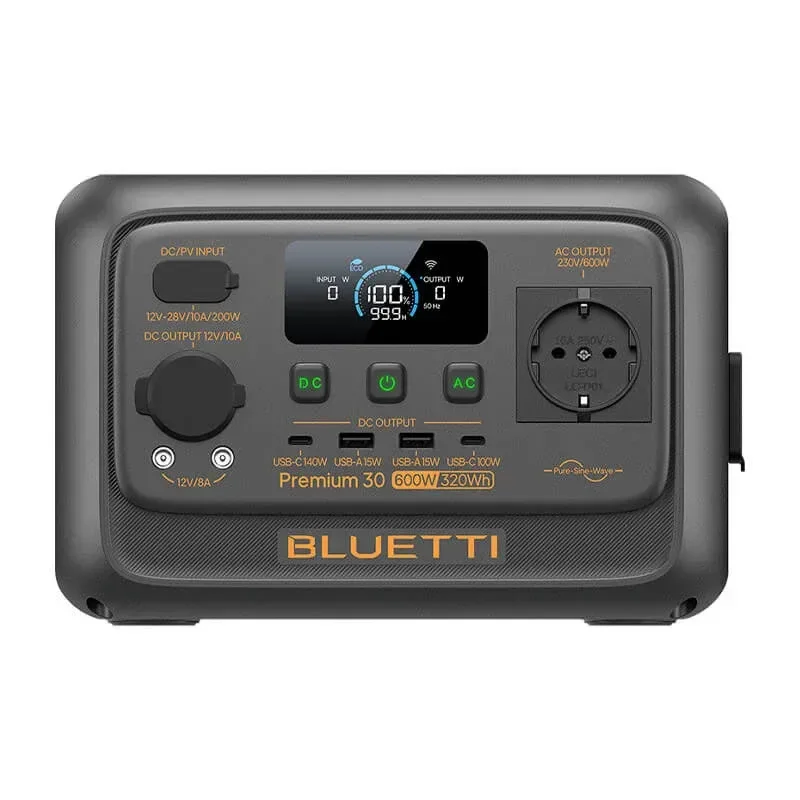 BLUETTI Premium 30 V2 - 320Wh / 600W