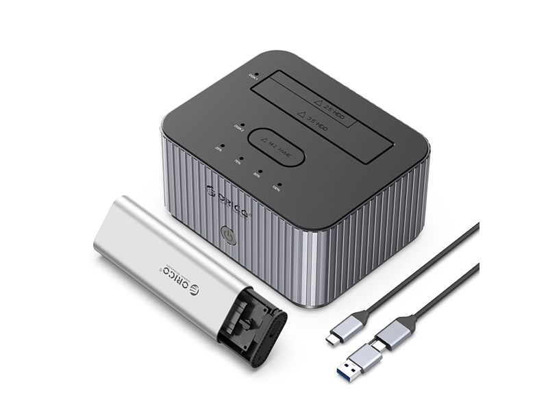 ORICO IT28E-C 2-Disk Docking Station with M.2 NVME