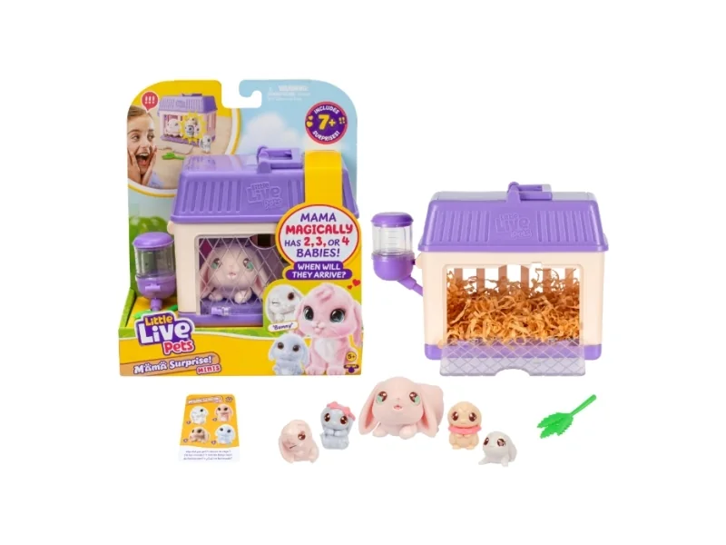 PIKKU ELÄVÄT LEMMIKIT MAMA YLLÄTYS MINIS PUPU