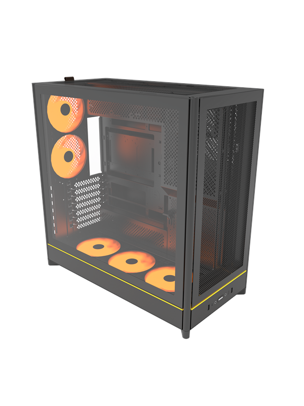 Montech HS01 PRO Mesh - Kotelot - Miditower - Musta