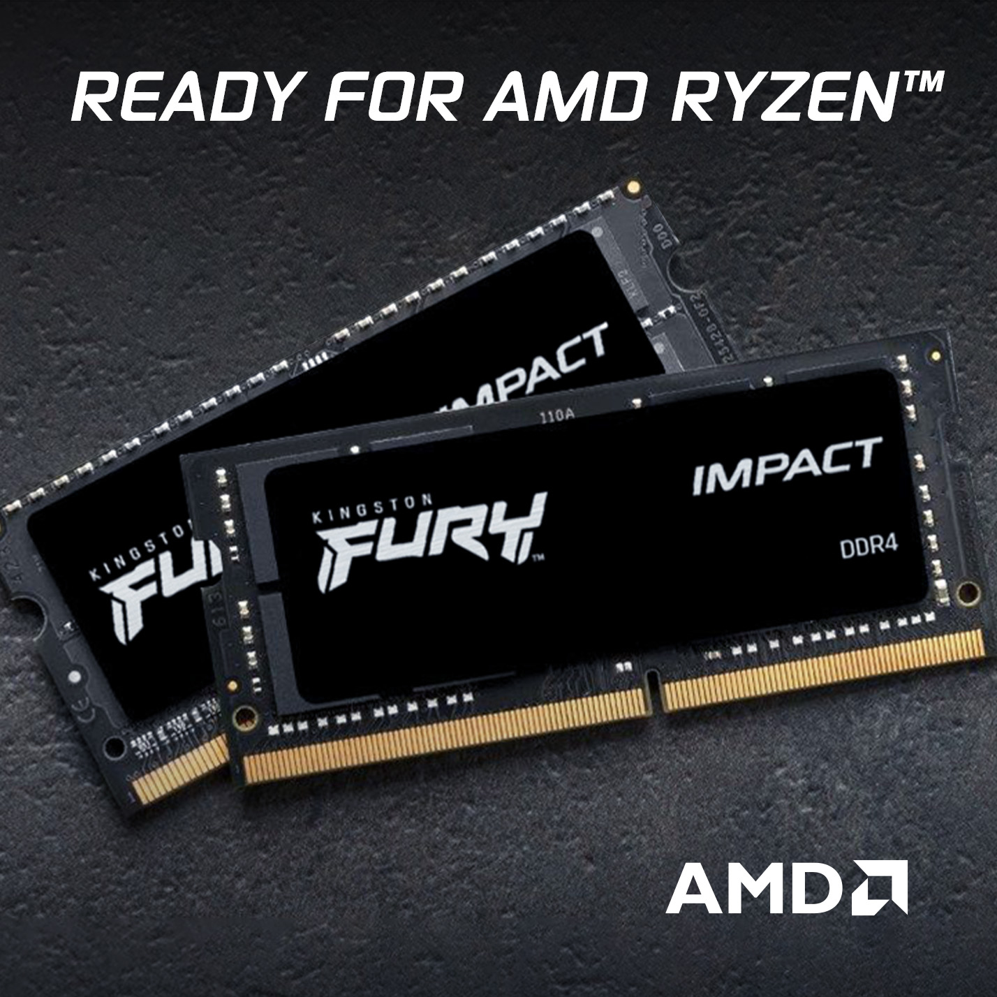 Kingston FURY Impact 8 Gt (1 x 8 Gt) DDR4 3200 MHz, CL20 -muisti (XMP)
