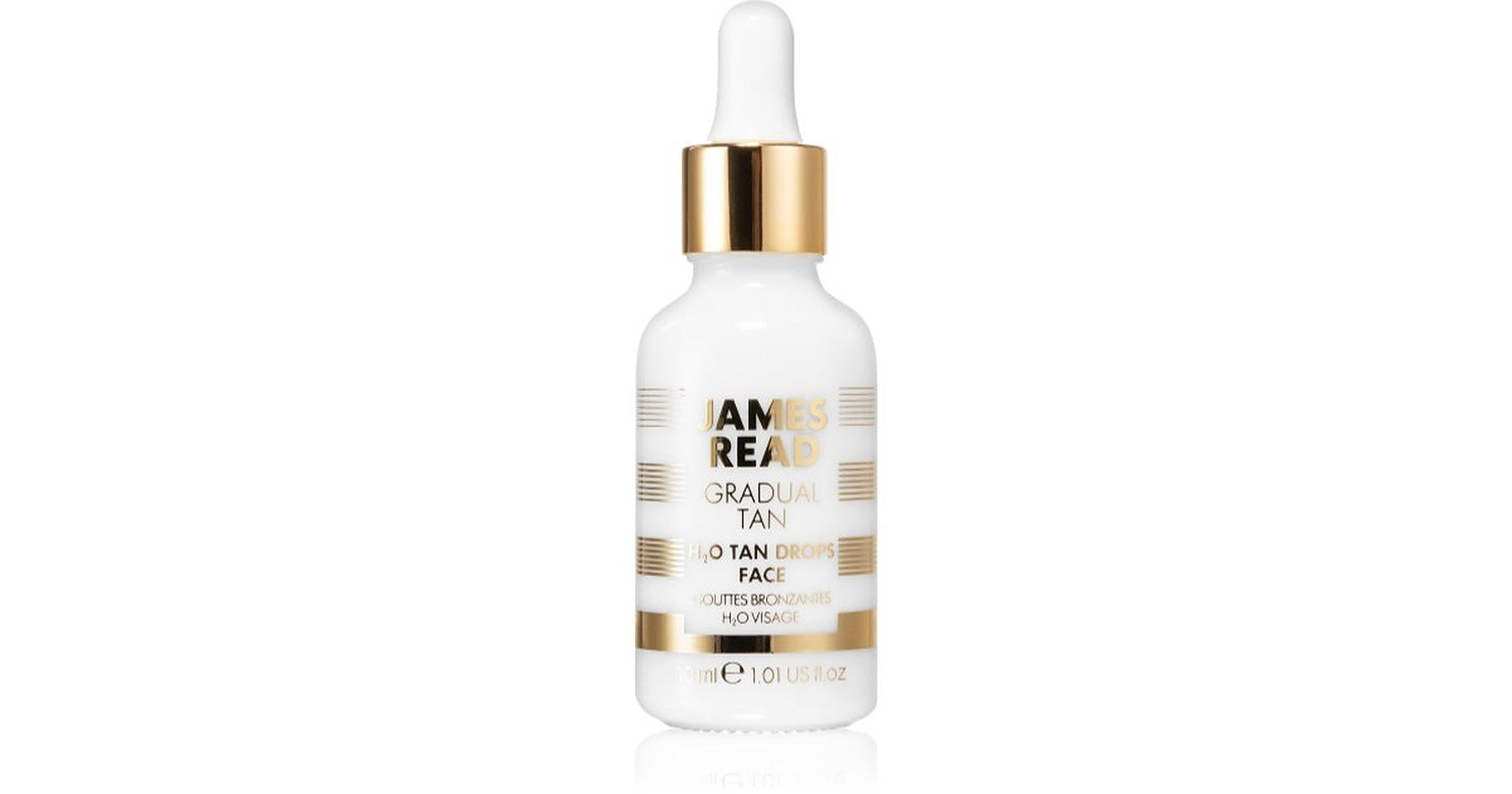 James Read Asteittainen H2O gocce Itseruskettava kasvoille vaalea/keskivärinen 30 ml