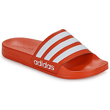 ADIDAS SPORTSWEAR Pistokkaat 'Adilette' punainen / valkoinen