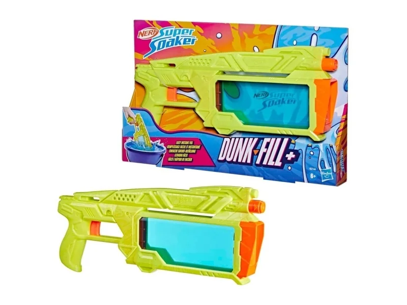 Nerf Super Soaker Dunk-Fill+, 6 vuosi/vuosia, 99 vuosi/vuosia, Super Soaker, 252 g