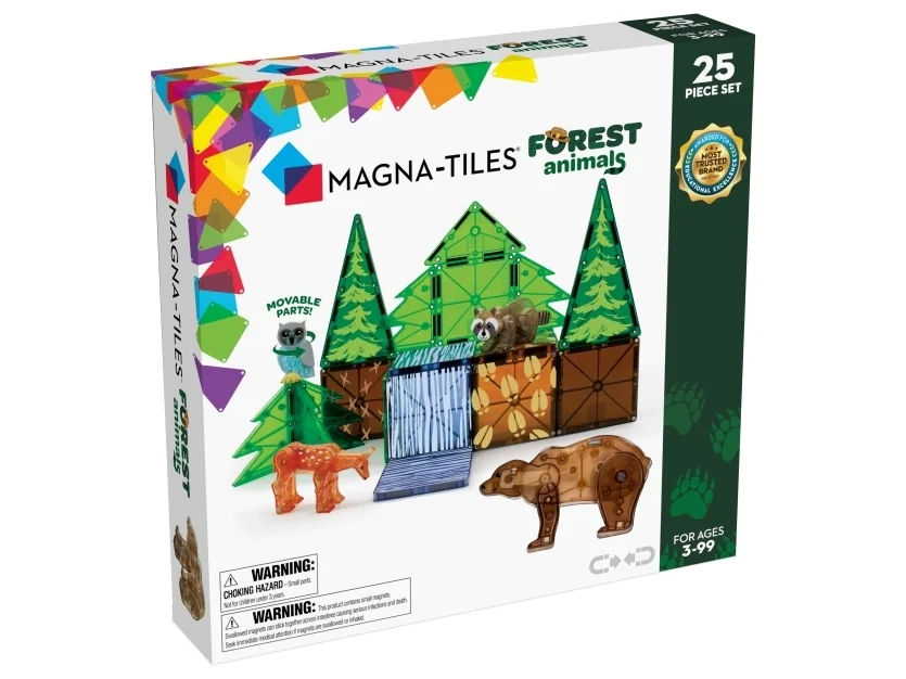 Magna-Tiles Forest Animals 25 pcs set - (90224)