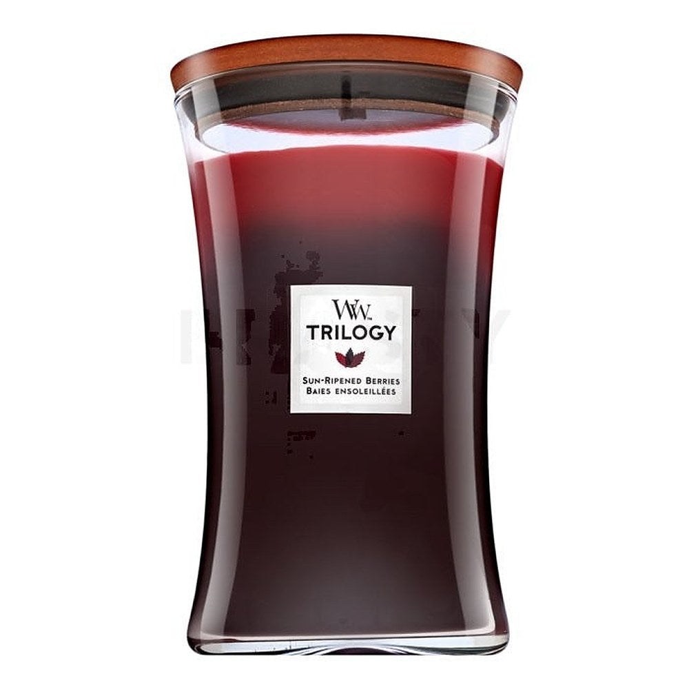 Woodwick Auringon kypsyttämät marjat Trilogy Maljakko (auringon kypsyttämät marjat) - Tuoksukynttilä - 609,0 g